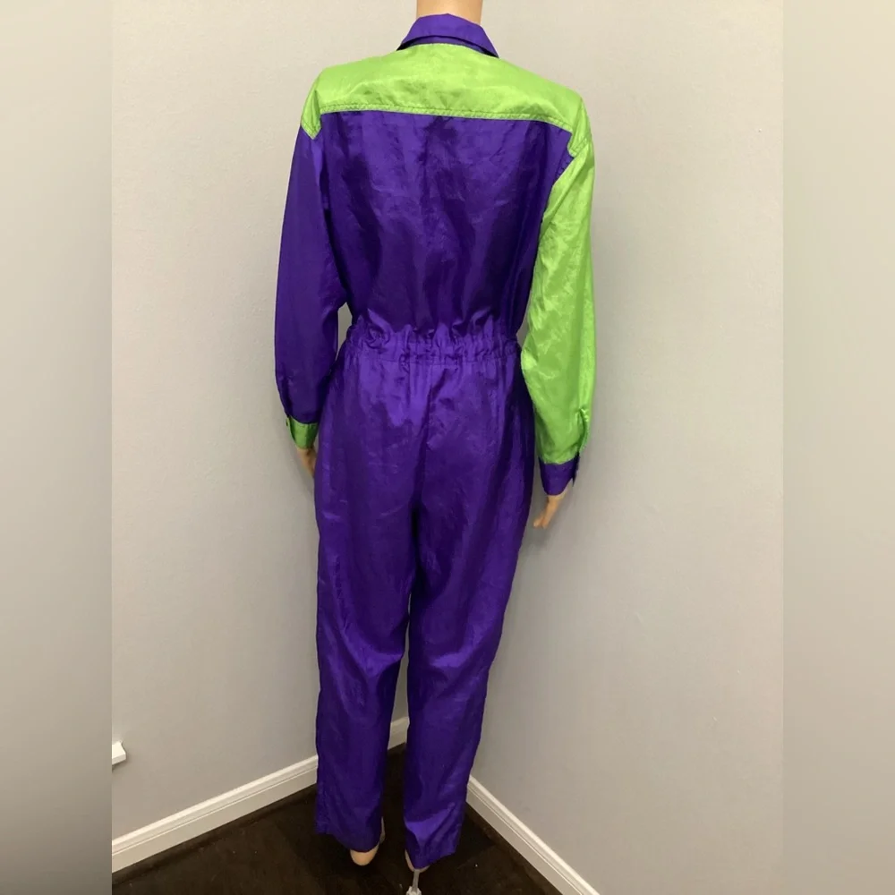 Bright vintage jumpsuit - Picture 2 of 9